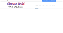 Desktop Screenshot of glamour-model-west-midlands.com